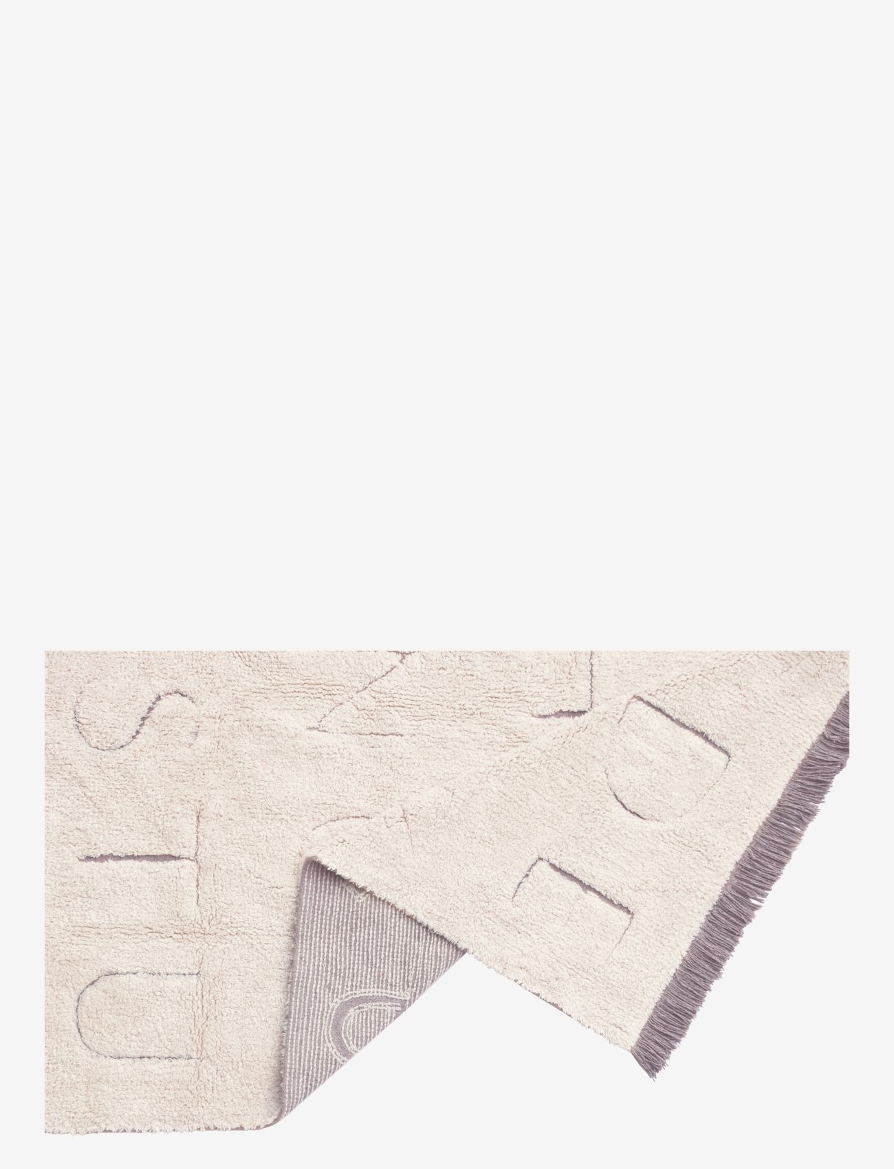 Lorena Canals - RugCycled washable rug ABC - teppiche - natural, rugcycled yarn - 1