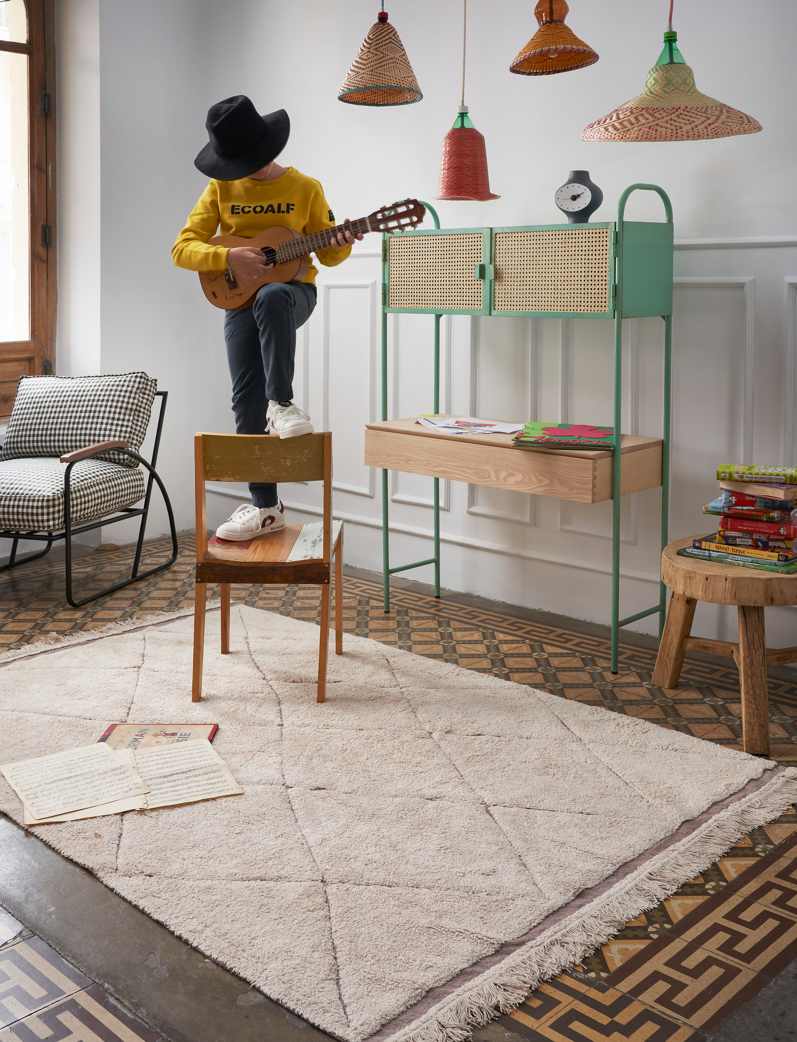 Lorena Canals - RugCycled washable rug Bereber - natural, rugcycled yarn - 3