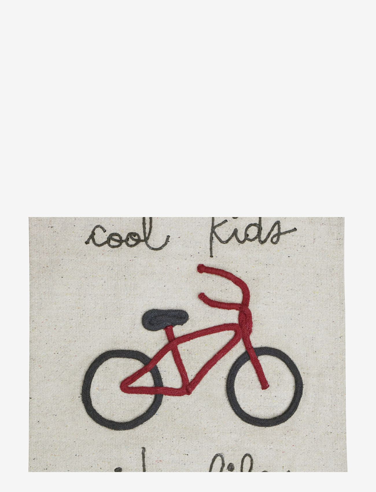 Lorena Canals - Wall pocket hanger Cool Kids Ride Bikes - vægdekorationer - natural - 3