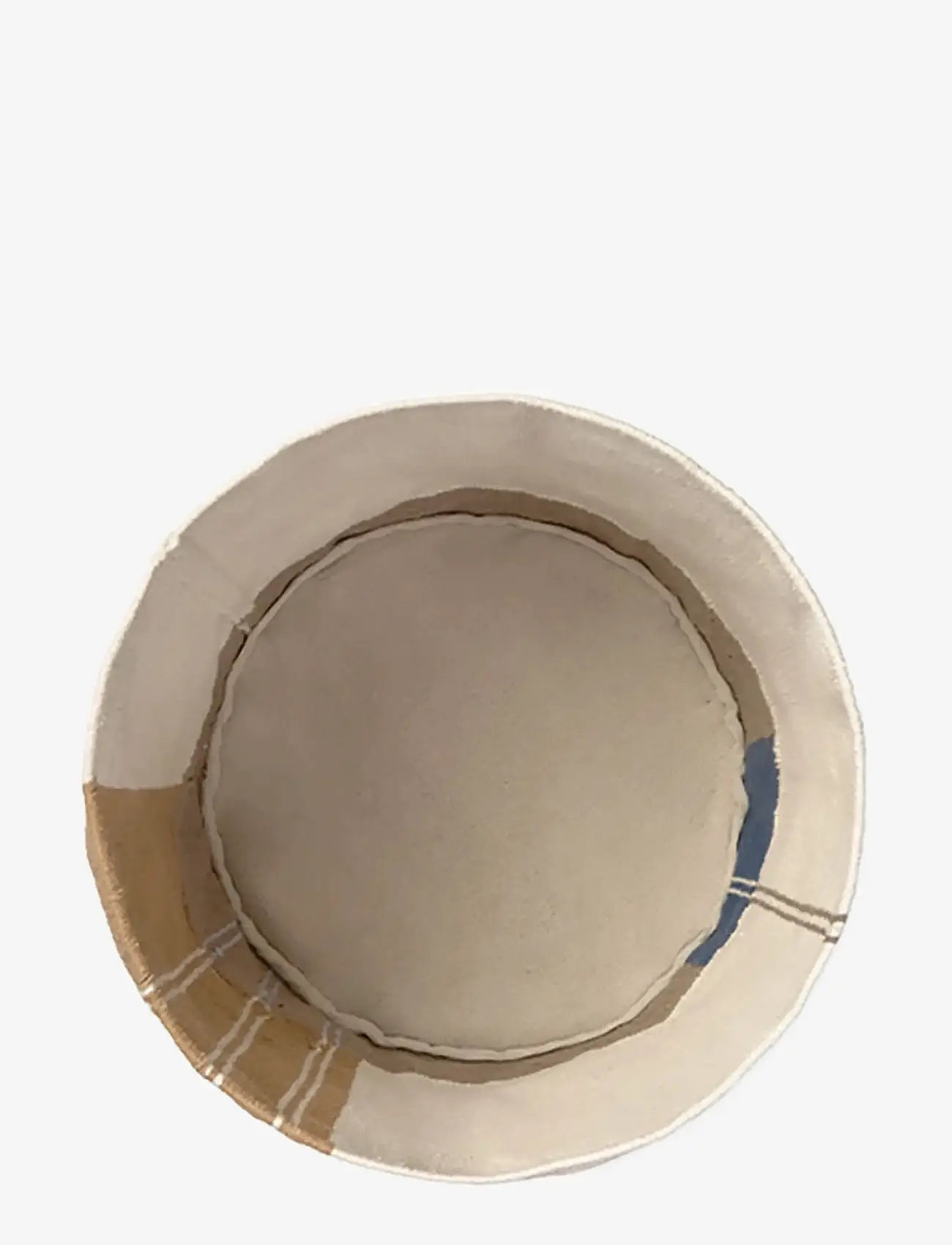 Lorena Canals - Handloom Basket Nopal - opbevaringskurve - rugcycled, ochre, patriot blue, anil, soil brown, natural - 2