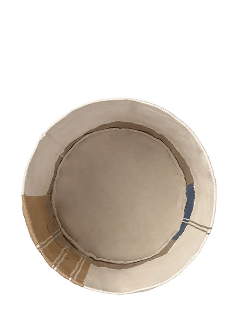 Lorena Canals - Handloom Basket Nopal - opbevaringskurve - rugcycled, ochre, patriot blue, anil, soil brown, natural - 2