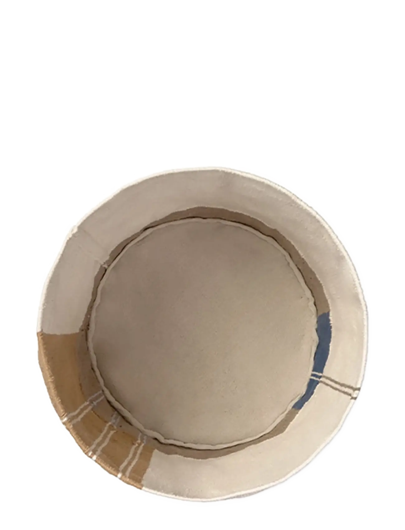 Lorena Canals - Handloom Basket Nopal - aufbewahrungskörbe - rugcycled, ochre, patriot blue, anil, soil brown, natural - 2