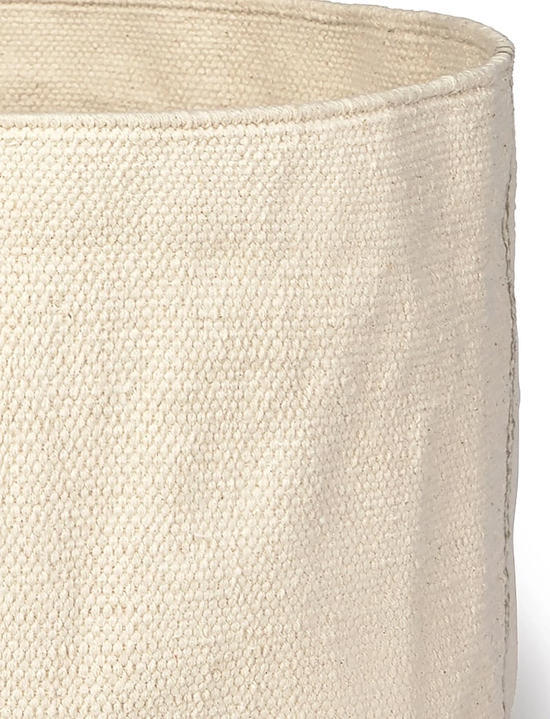 Lorena Canals - Handloom Basket Nopal - opbevaringskurve - rugcycled, ochre, patriot blue, anil, soil brown, natural - 4