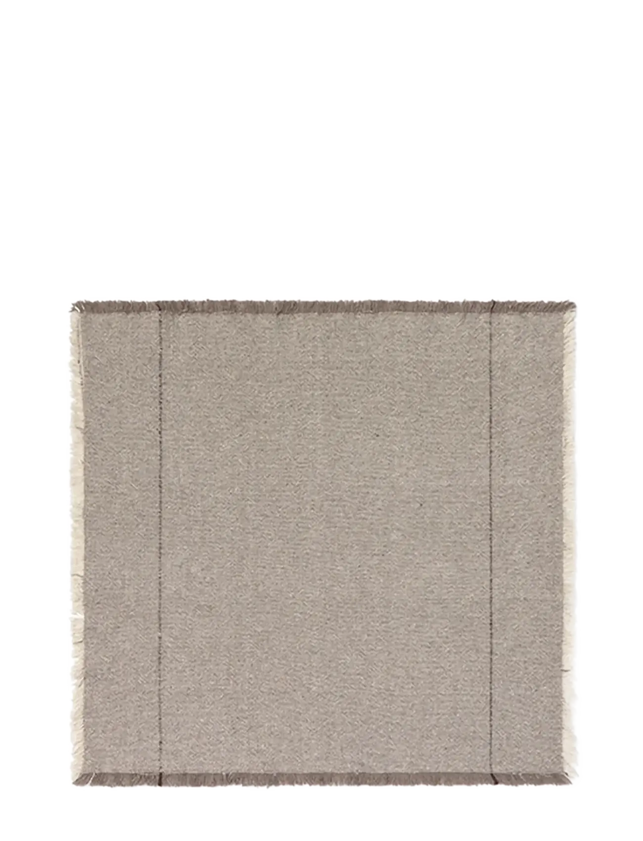 Lorena Canals - Set Of 4 Handloom Napkins Greige - stofservietter - coffee bean, natural, recycled - 2