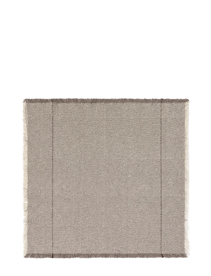 Lorena Canals - Set Of 4 Handloom Napkins Greige - stoffservietten - coffee bean, natural, recycled - 2