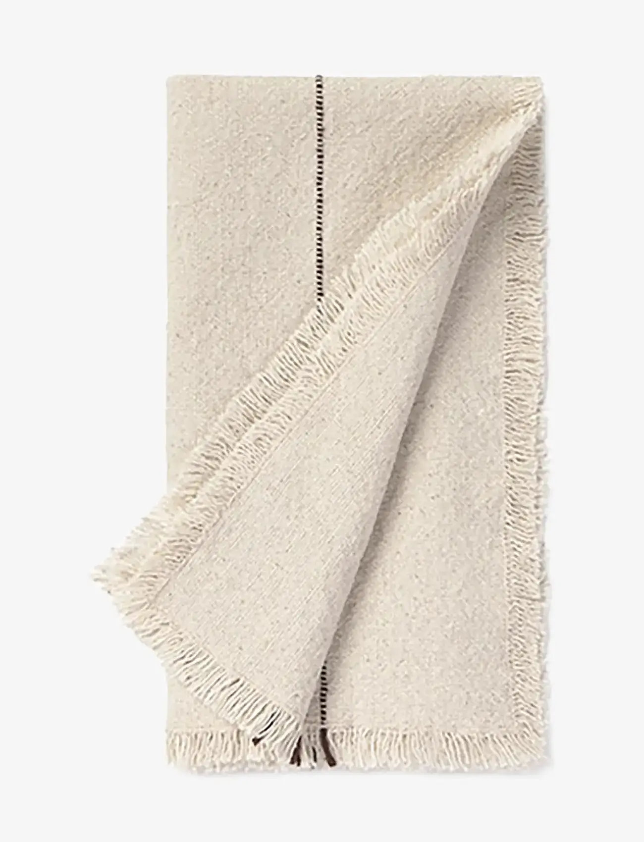 Lorena Canals - Set Of 4 Handloom Napkins Natural - linased ja puuvillased salvrätikud - coffee bean, natural - 1