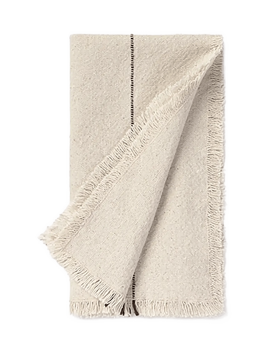 Lorena Canals - Set Of 4 Handloom Napkins Natural - stofservietter - coffee bean, natural - 1