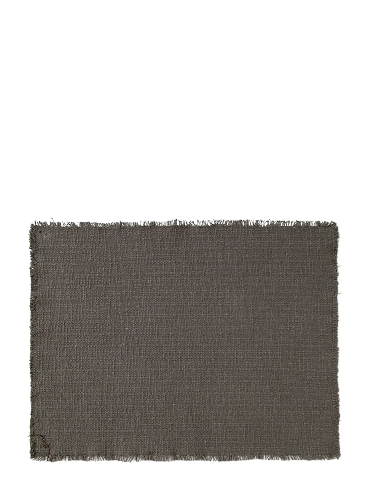 Lorena Canals Handloom Placemats Dark grey (Set of 2) - Textiles - DARK GREY / grey