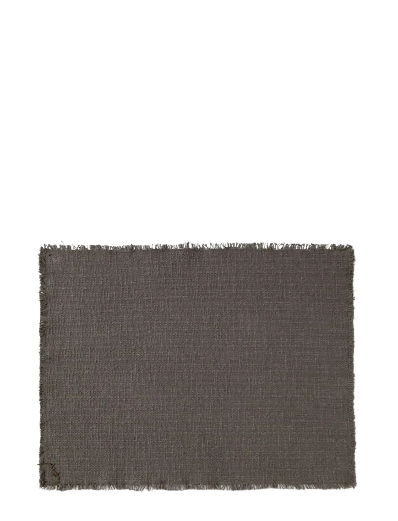Lorena Canals - Handloom Placemats Dark grey (Set of 2) - platzdeckchen - dark grey - 2