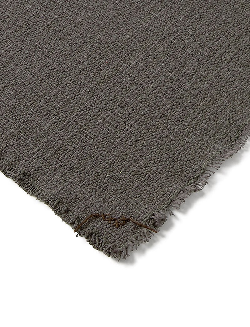 Lorena Canals - Handloom Placemats Dark grey (Set of 2) - dækkeservietter - dark grey - 4