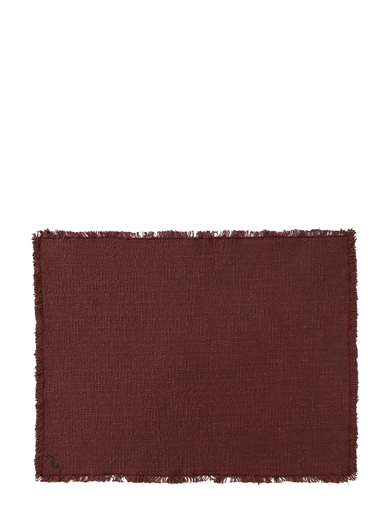 Lorena Canals Handloom Placemats Marsala (Set Of 2), Dækkeserviet, Grøn, Str: 38X 50CM