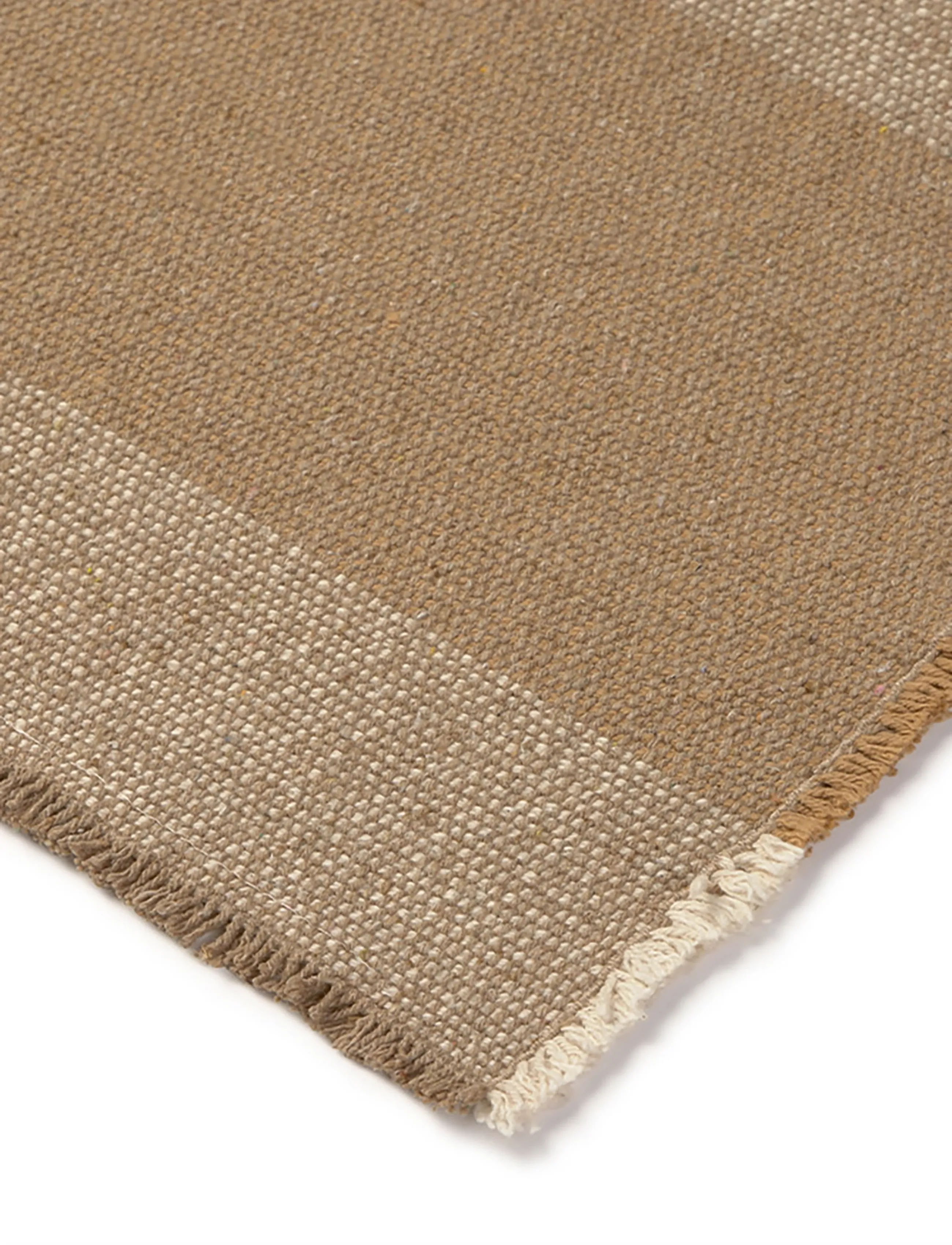 Lorena Canals - Set of 2 Handloom Placemats La Merced - dækkeservietter - rugcycled, natural, anil blue, ochre - 2