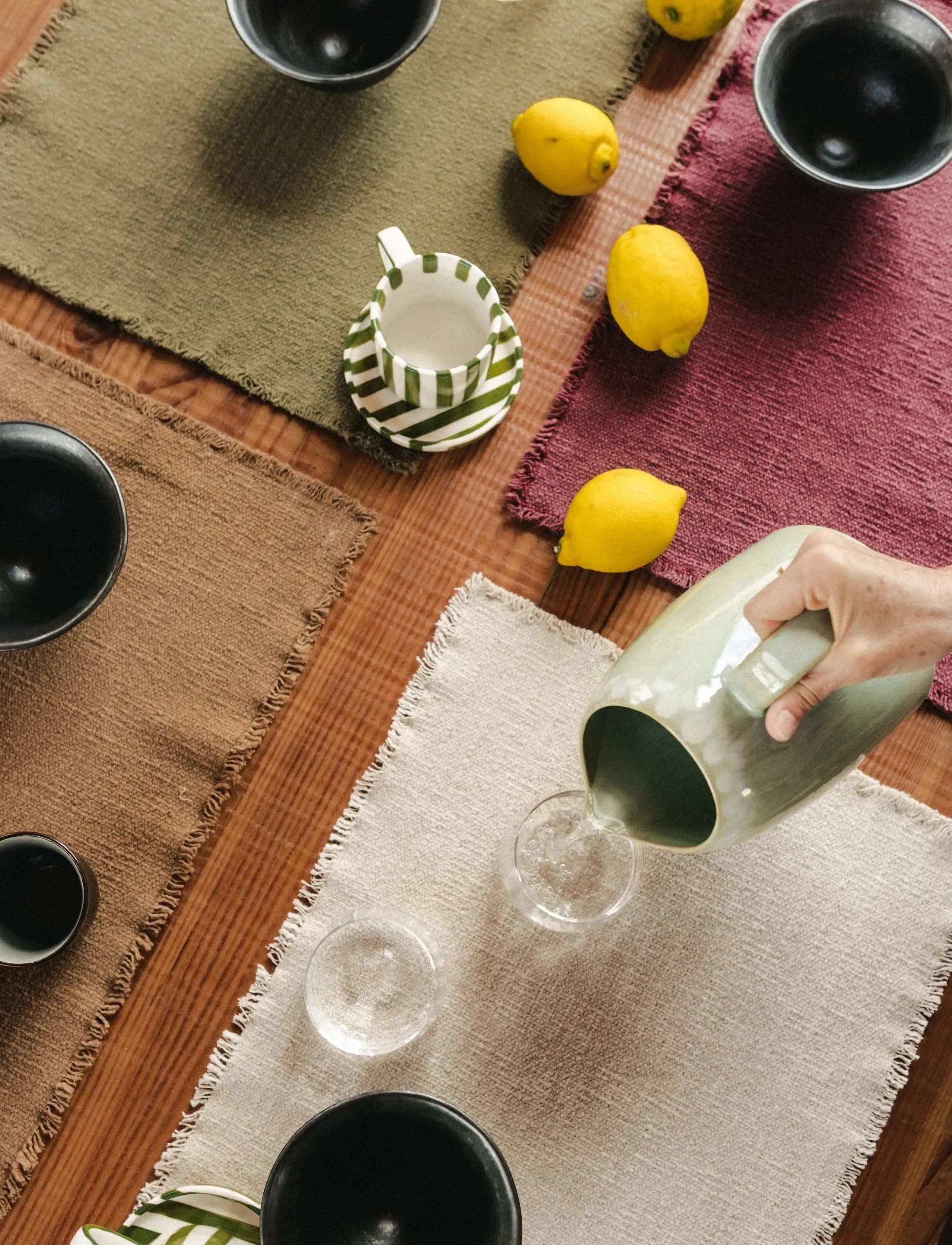 Lorena Canals Handloom Placemats Natural (Set Of 2), 38X 50 cm, Tableware, Beige - Placemats, Homeware