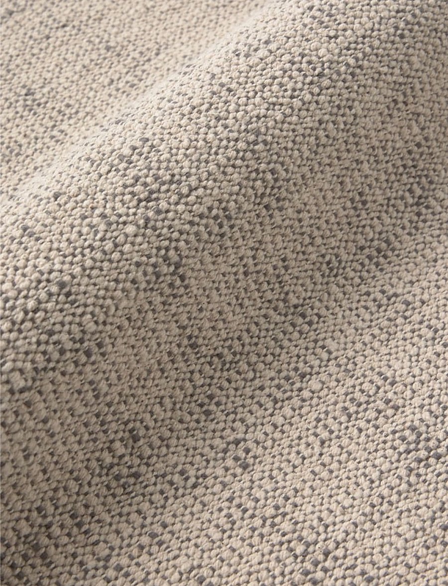 Lorena Canals - Handloom Placemats Natural and Dark Grey (Set of 2) - stalo kilimėliai ir padėkliukai - natural and dark grey - 4