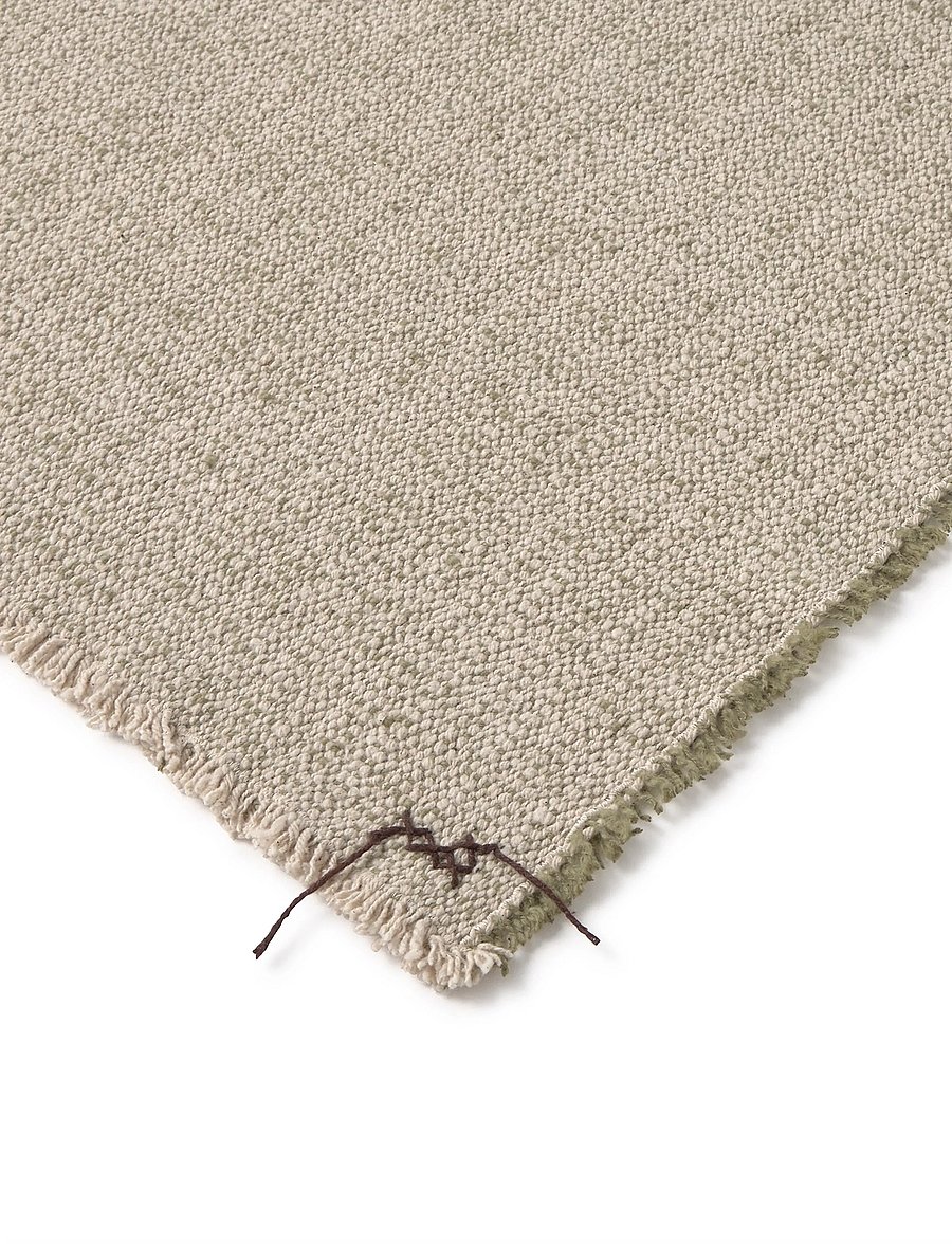 Lorena Canals - Handloom Placemats Natural and Kaki (Set of 2) - stalo kilimėliai ir padėkliukai - natural and kaki - 3
