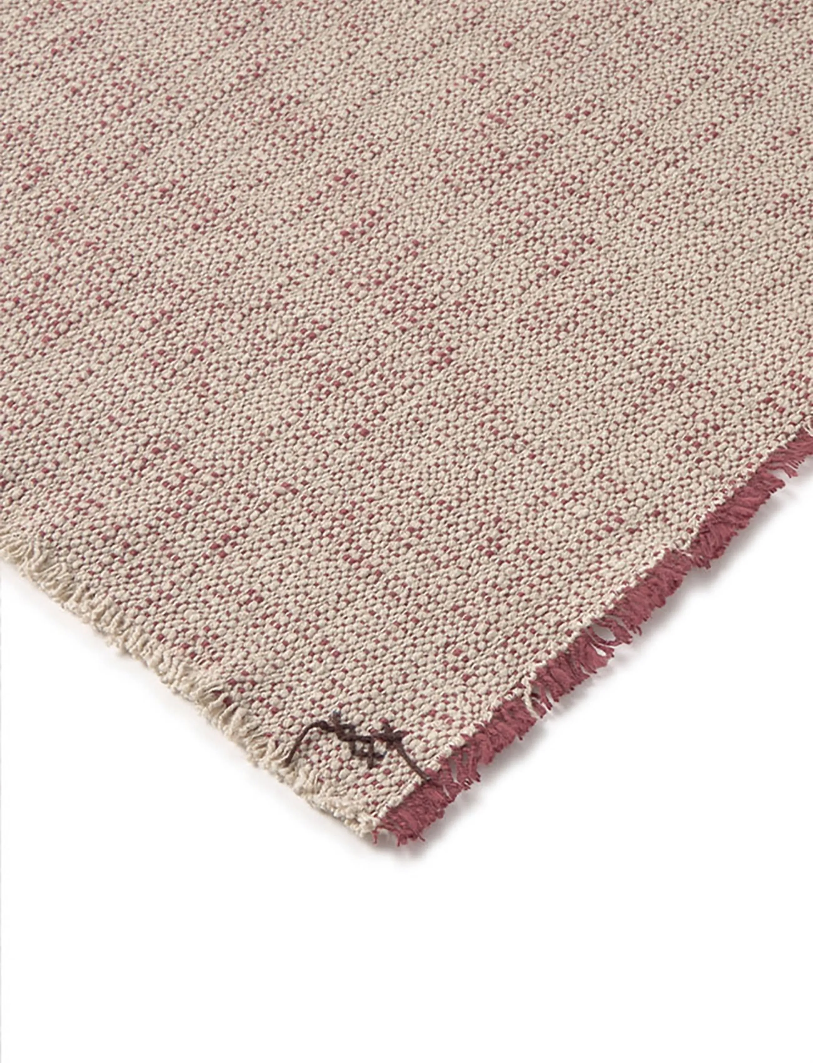 Lorena Canals - Handloom Placemats Natural and Marsala (Set of 2) - taldrikualused - natural and marsala - 3
