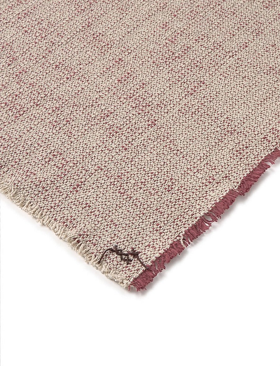 Lorena Canals - Handloom Placemats Natural and Marsala (Set of 2) - taldrikualused - natural and marsala - 3