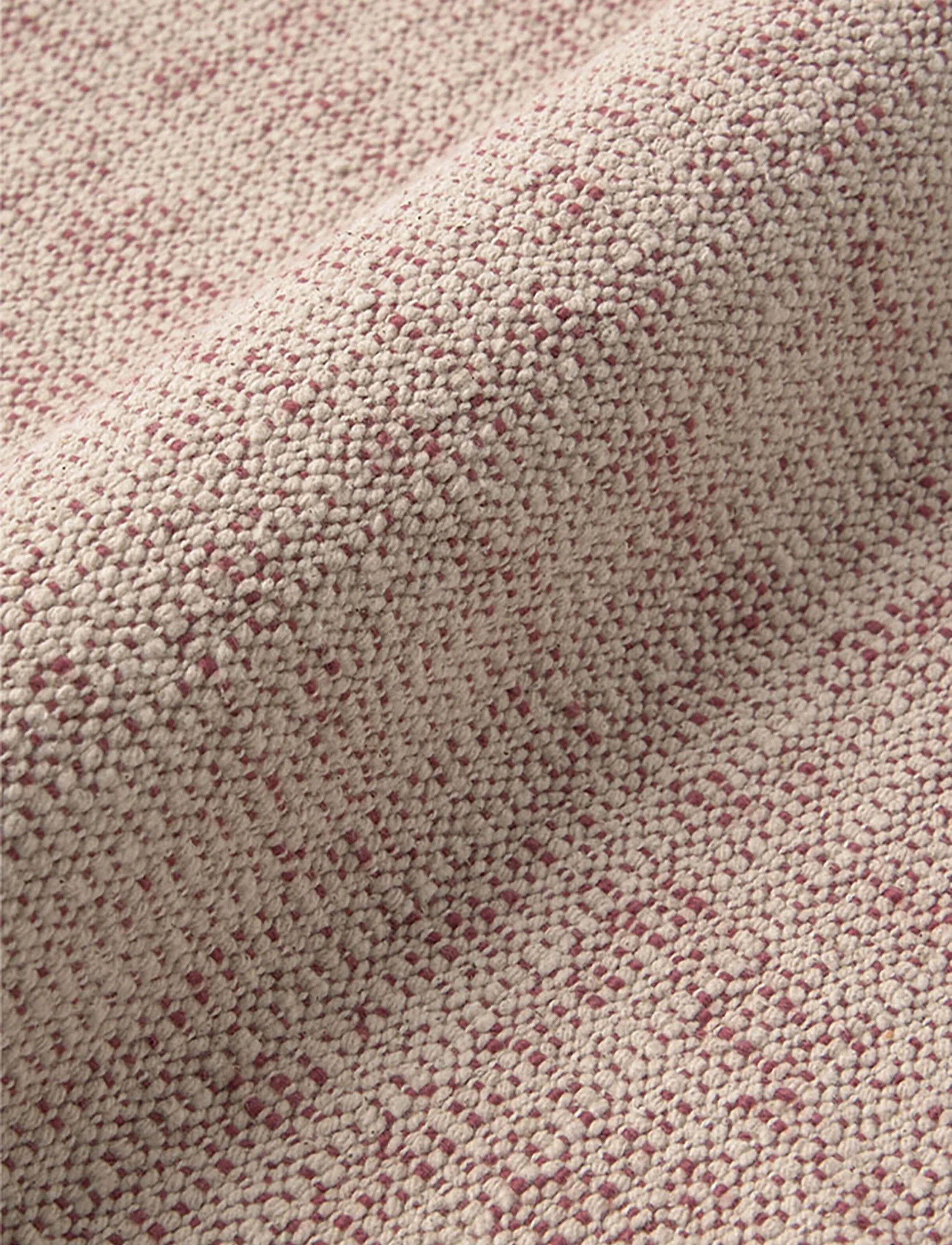 Lorena Canals - Handloom Placemats Natural and Marsala (Set of 2) - taldrikualused - natural and marsala - 4