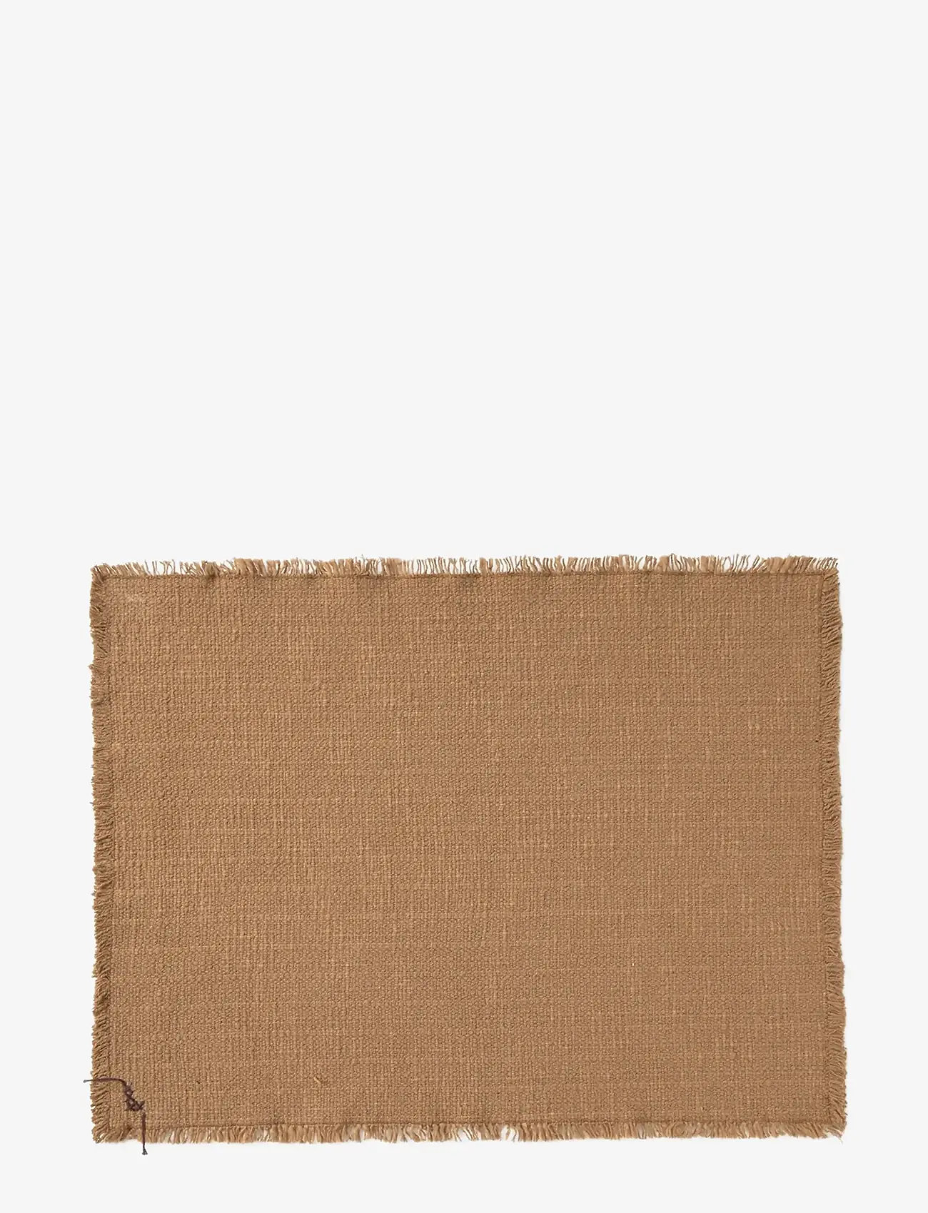 Lorena Canals - Handloom Placemats Ochre (Set of 2) - dækkeservietter - ochre - 1