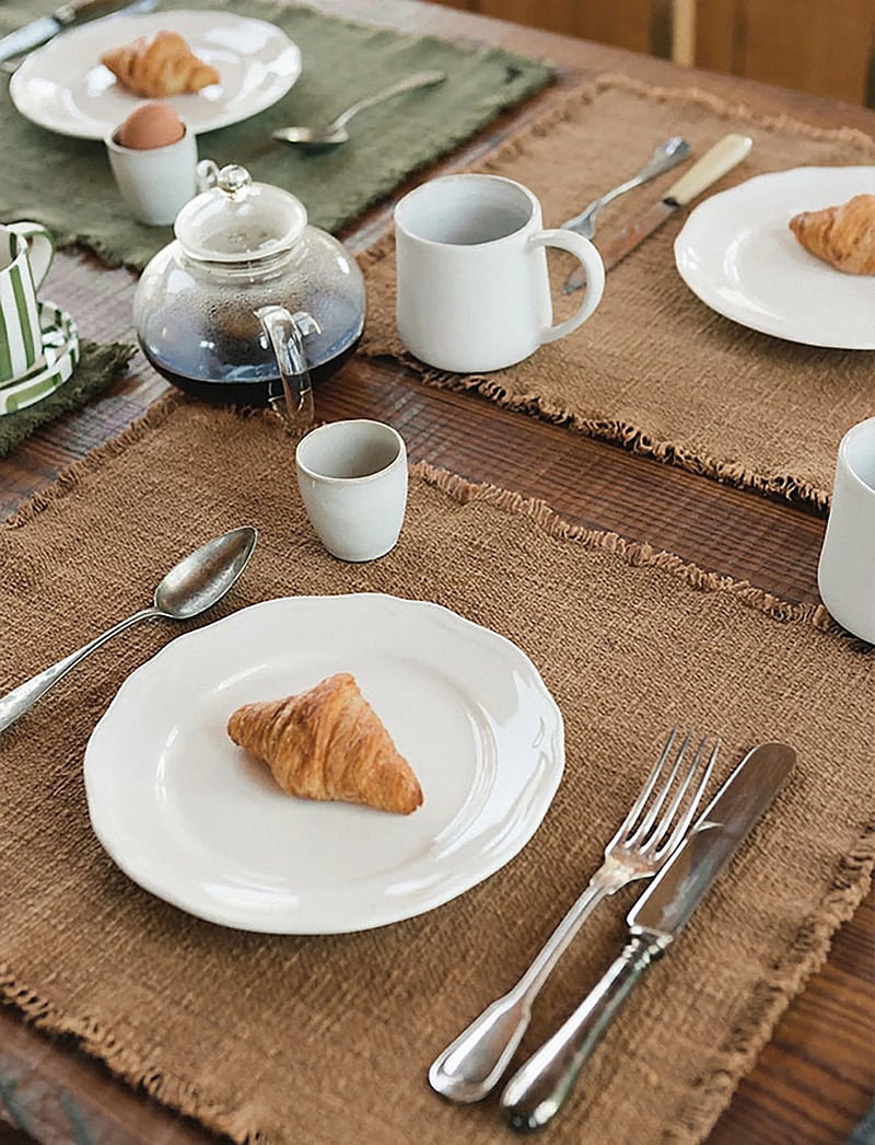 Lorena Canals - Handloom Placemats Ochre (Set of 2) - dækkeservietter - ochre - 2