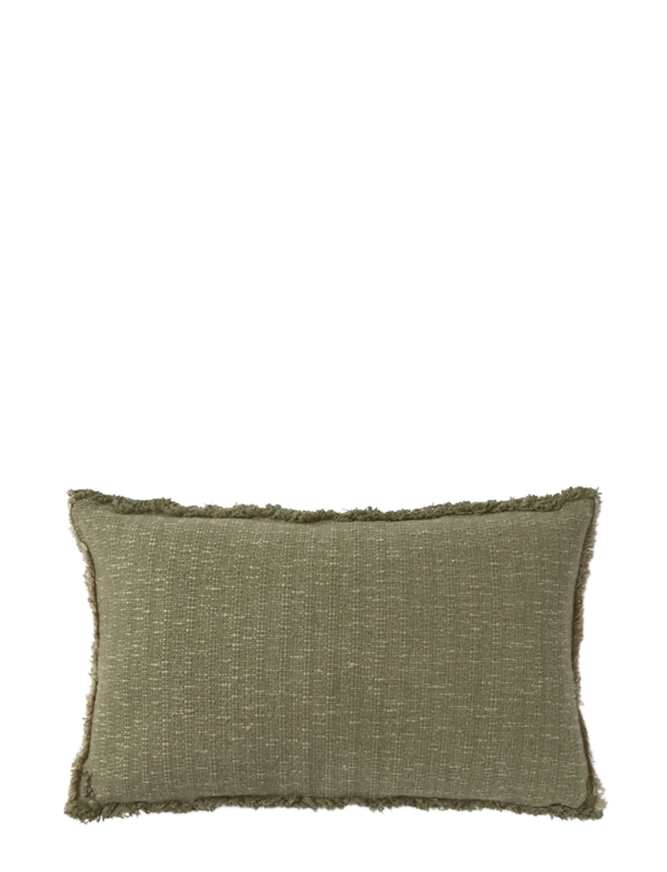Lorena Canals Handloom Rectangular Cushion Kaki - Tekstiler - KAKI AND BEIGE / khaki/green