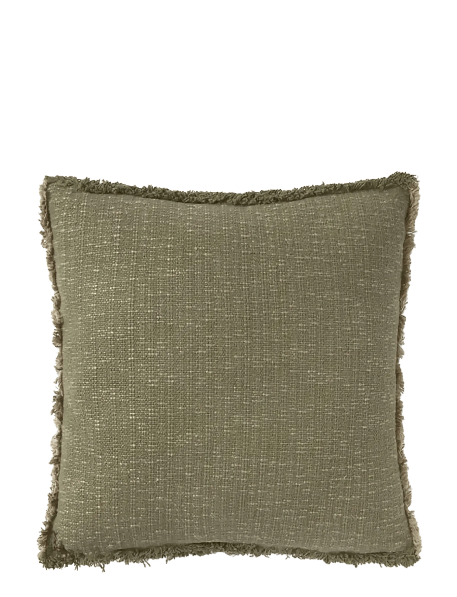 Lorena Canals - Handloom Square Cushion Kaki - padjad - kaki and beige - 2