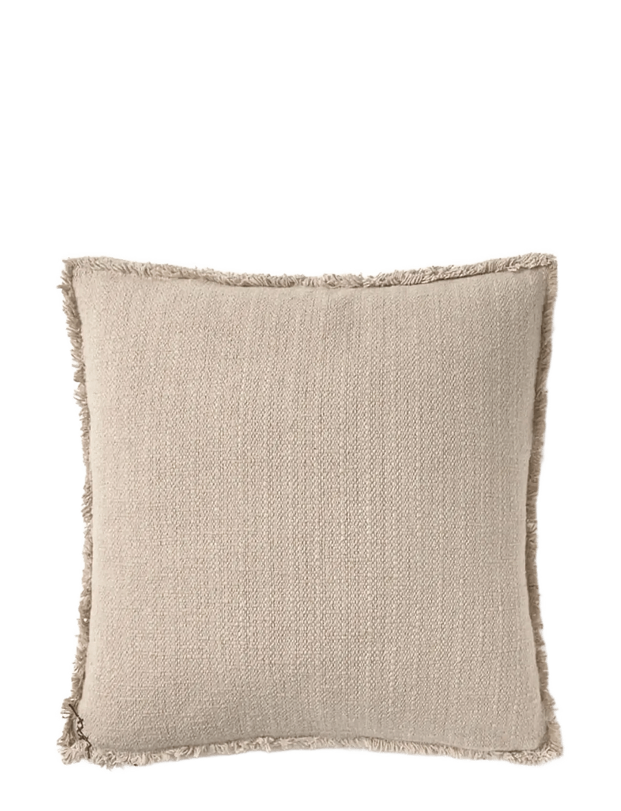 Lorena Canals - Handloom Square Cushion Beige - prydnadskuddar - natural and beige - 1