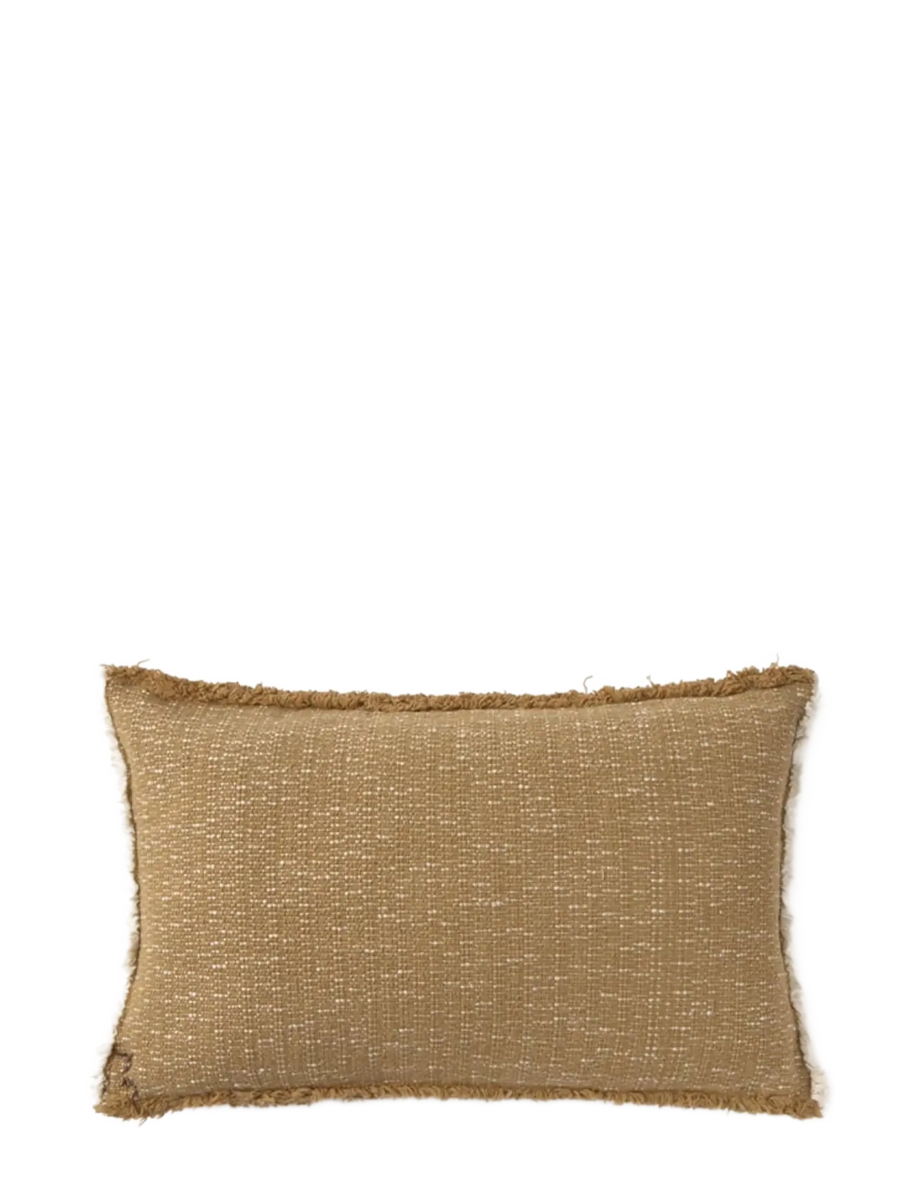 Lorena Canals - Handloom Rectangular Cushion Ochre - koristetyynyt - ochre and natural - 2
