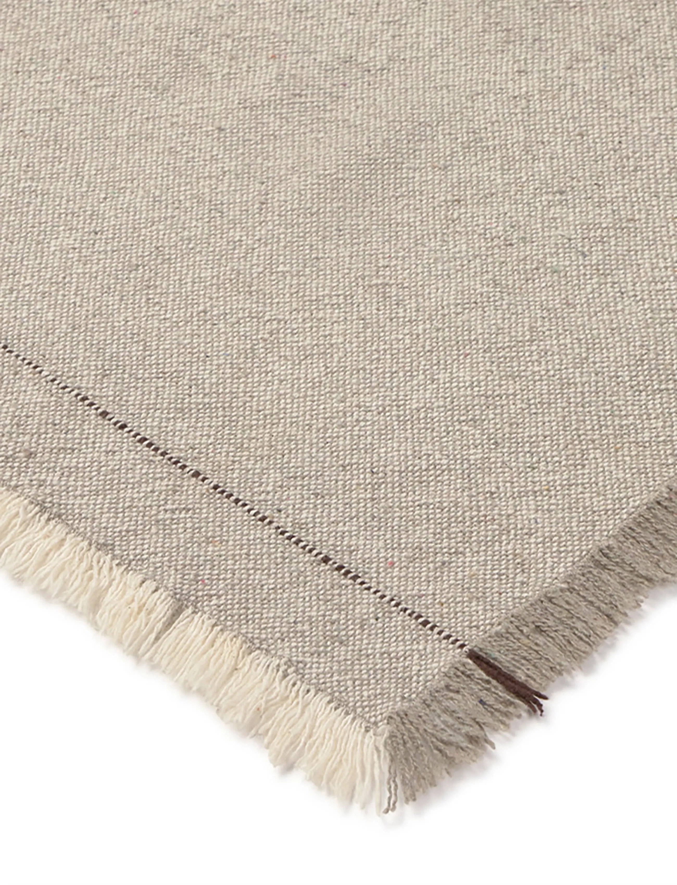 Lorena Canals - Handloom Table Cloth Greige - tischdecken & tischläufer - coffee bean, natural, recycled - 5