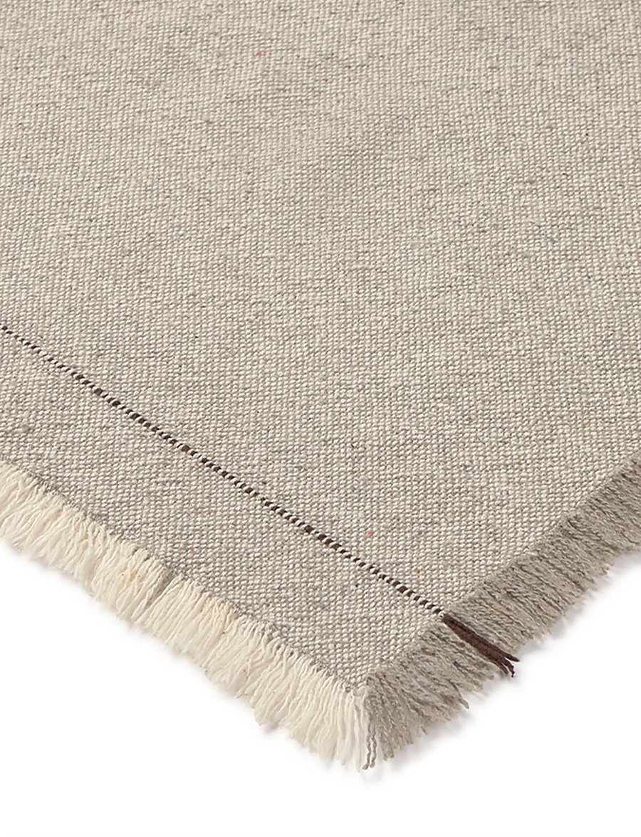 Lorena Canals - Handloom Table Cloth Greige - tischdecken & tischläufer - coffee bean, natural, recycled - 5