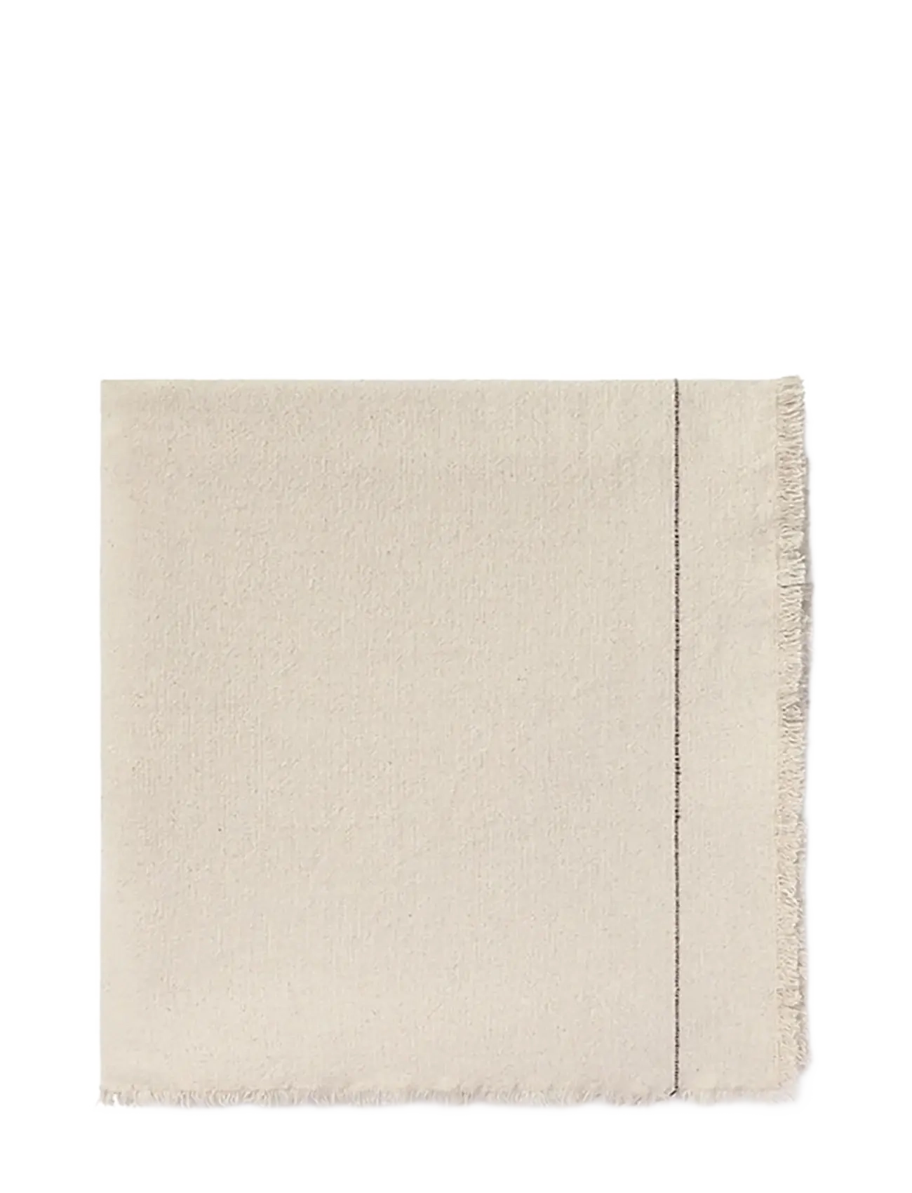 Lorena Canals Handloom Table Cloth Natural, Dug og bordløber, Creme, Str: 160X 250CM