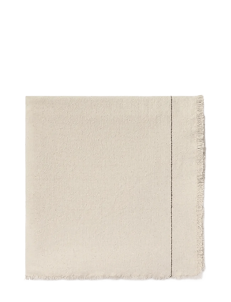 Lorena Canals - Handloom Table Cloth Natural - tablecloths & runners - coffee bean, natural - 1