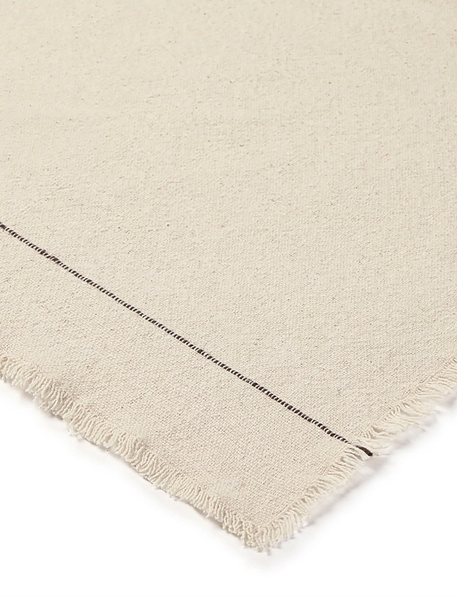 Lorena Canals - Handloom Table Cloth Natural - duge & bordløbere - coffee bean, natural - 3