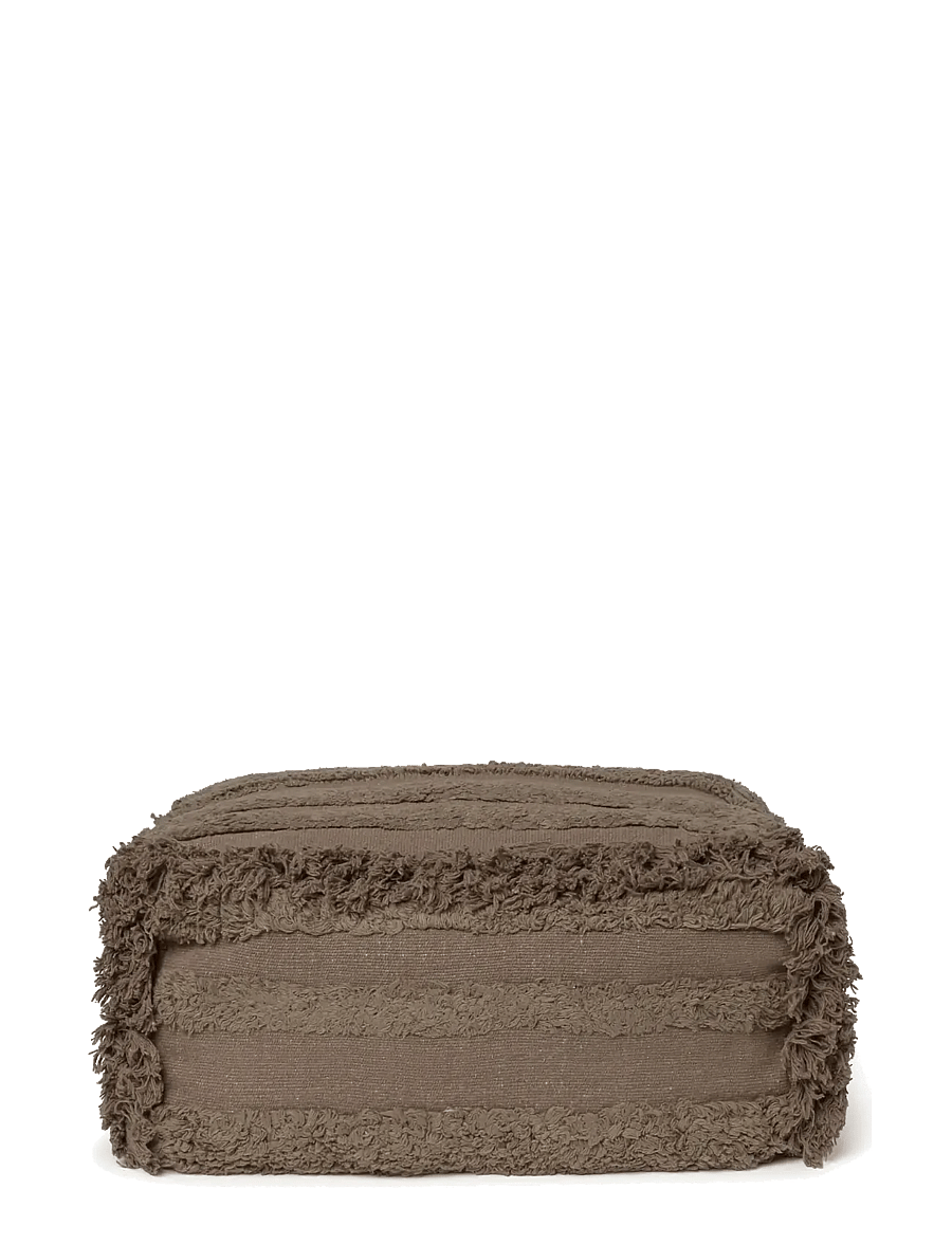 Lorena Canals - Pouf Air Soil Brown - poefs en fauteuils - soil brown, dark olive - 0