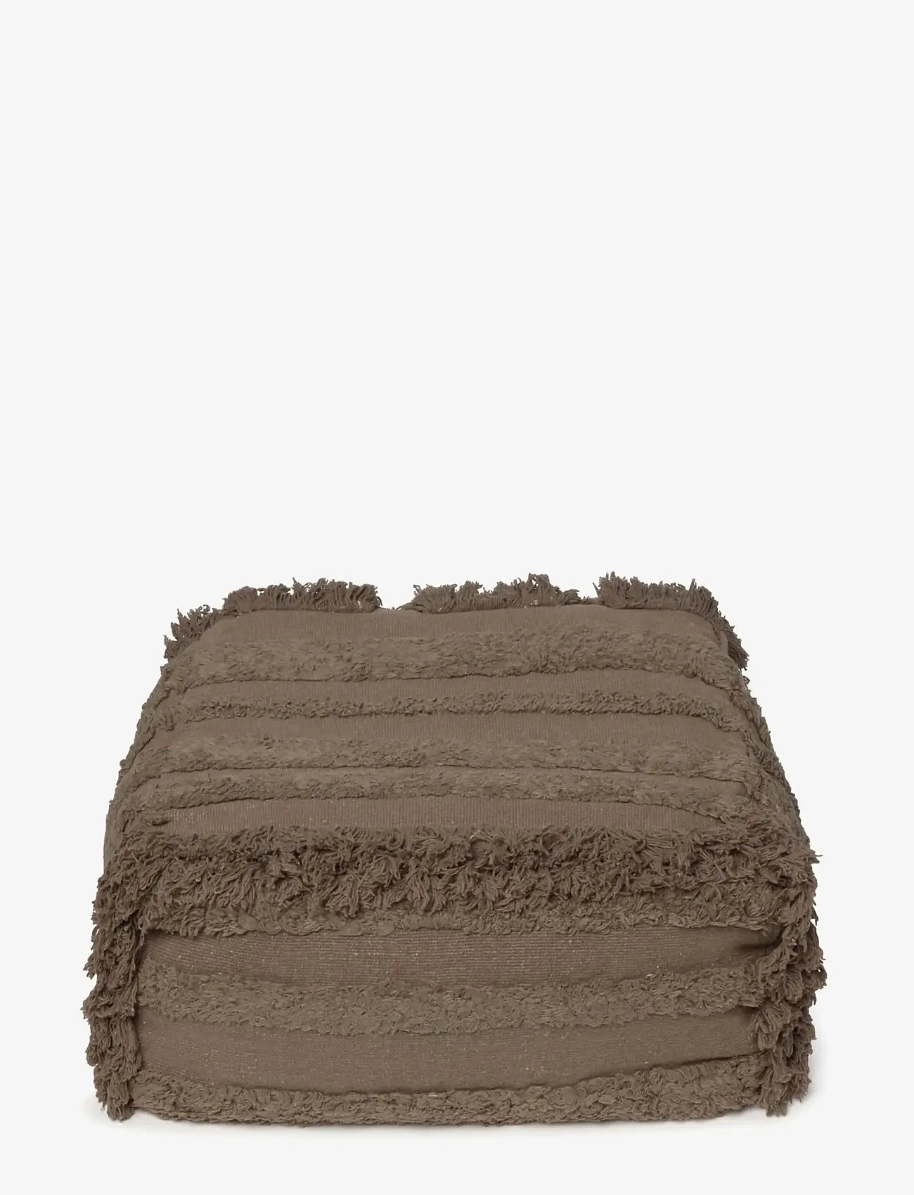 Lorena Canals - Pouf Air Soil Brown - poufs & lehnstühle - soil brown, dark olive - 1