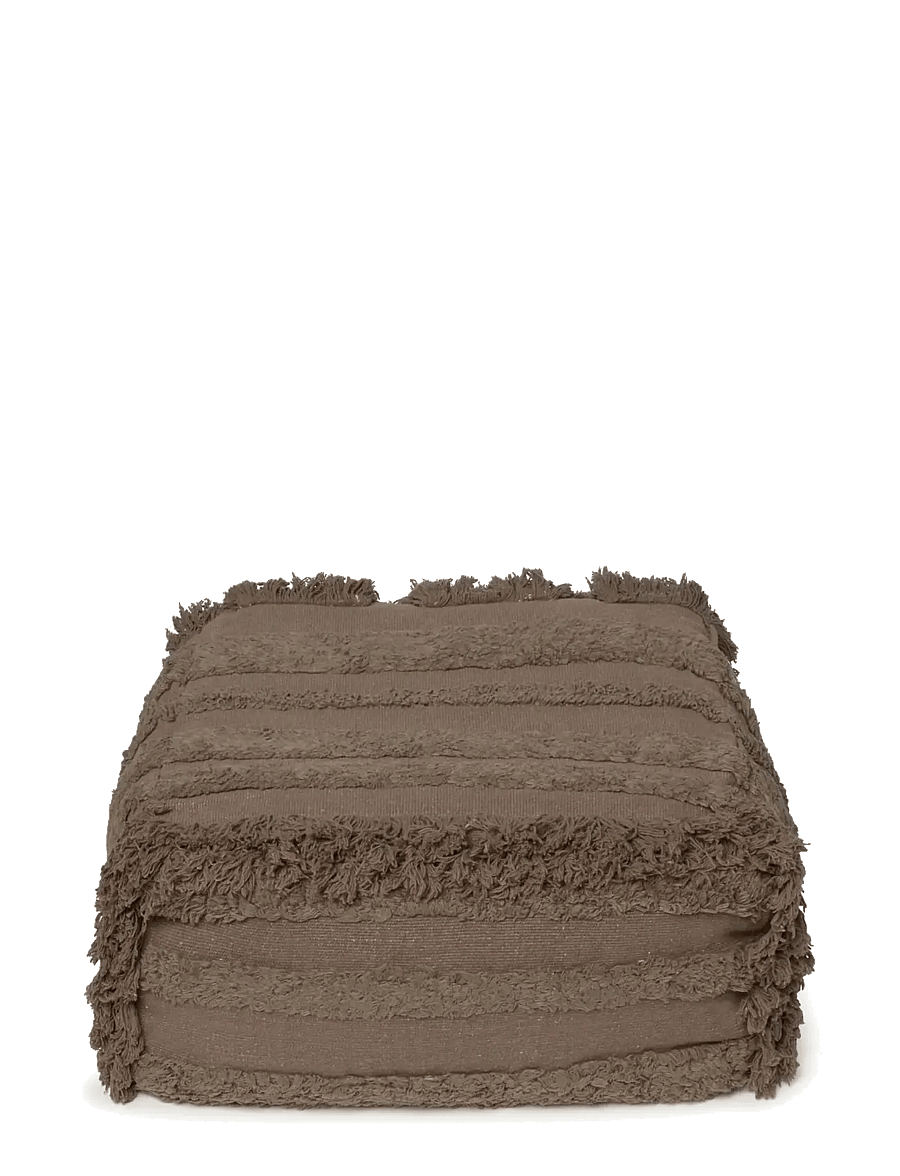 Lorena Canals - Pouf Air Soil Brown - poefs en fauteuils - soil brown, dark olive - 1