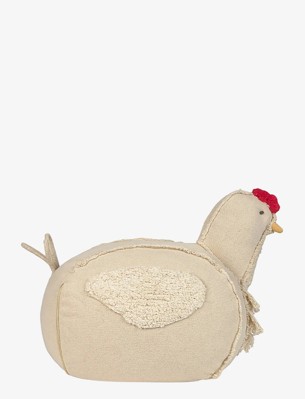 Lorena Canals - Pouf Chicken - puffer - natural, red, honey - 1