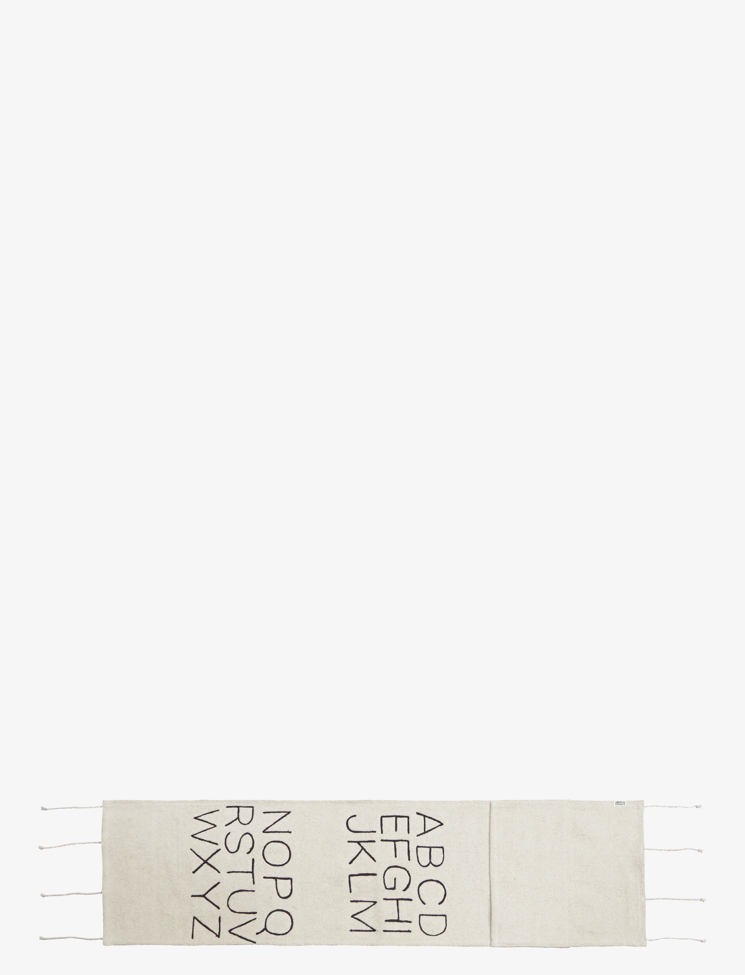 Lorena Canals Kid's Chair Abc Canvas, Furniture, Creme, Str: 28X108CM