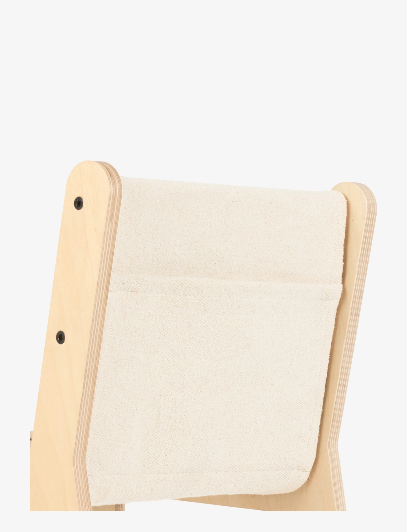 Lorena Canals - Kid's Chair ABC Canvas - chairs & stools - natural, dark grey - 3