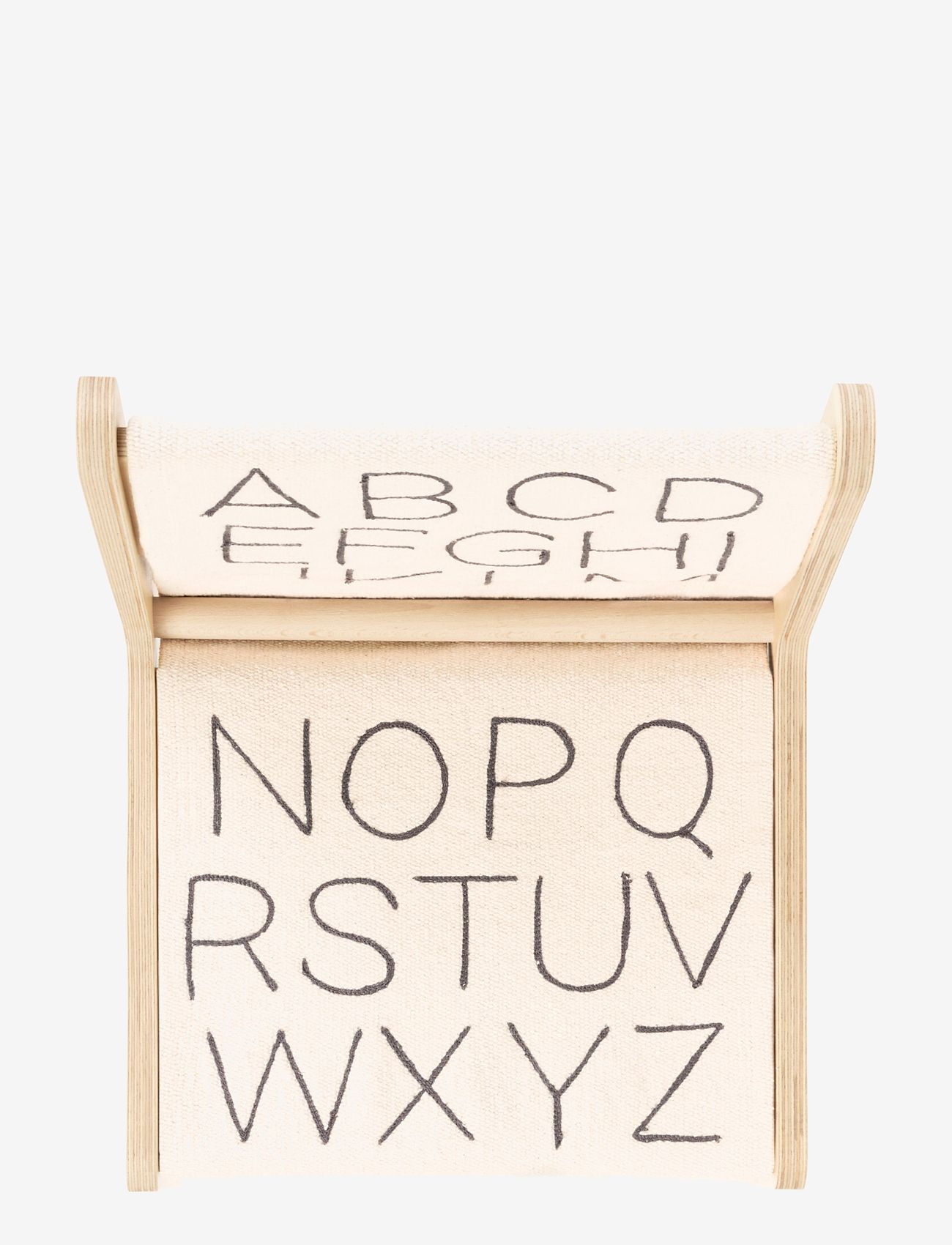 Lorena Canals - Kid's Chair ABC Canvas - laveste priser - natural, dark grey - 4