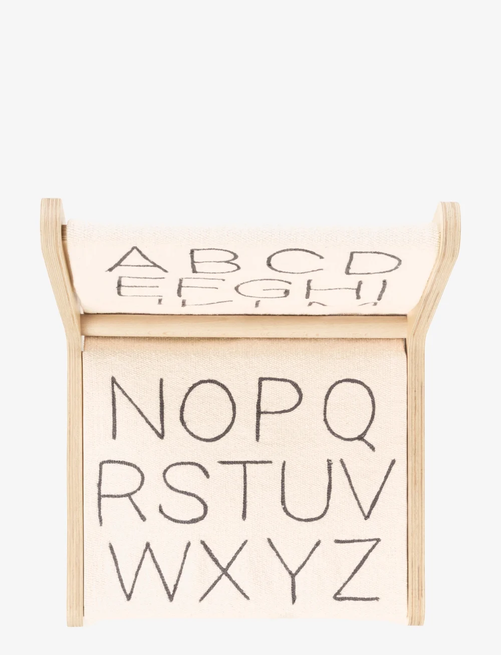 Lorena Canals - Kid's Chair ABC Canvas - stolar & pallar - natural, dark grey - 5