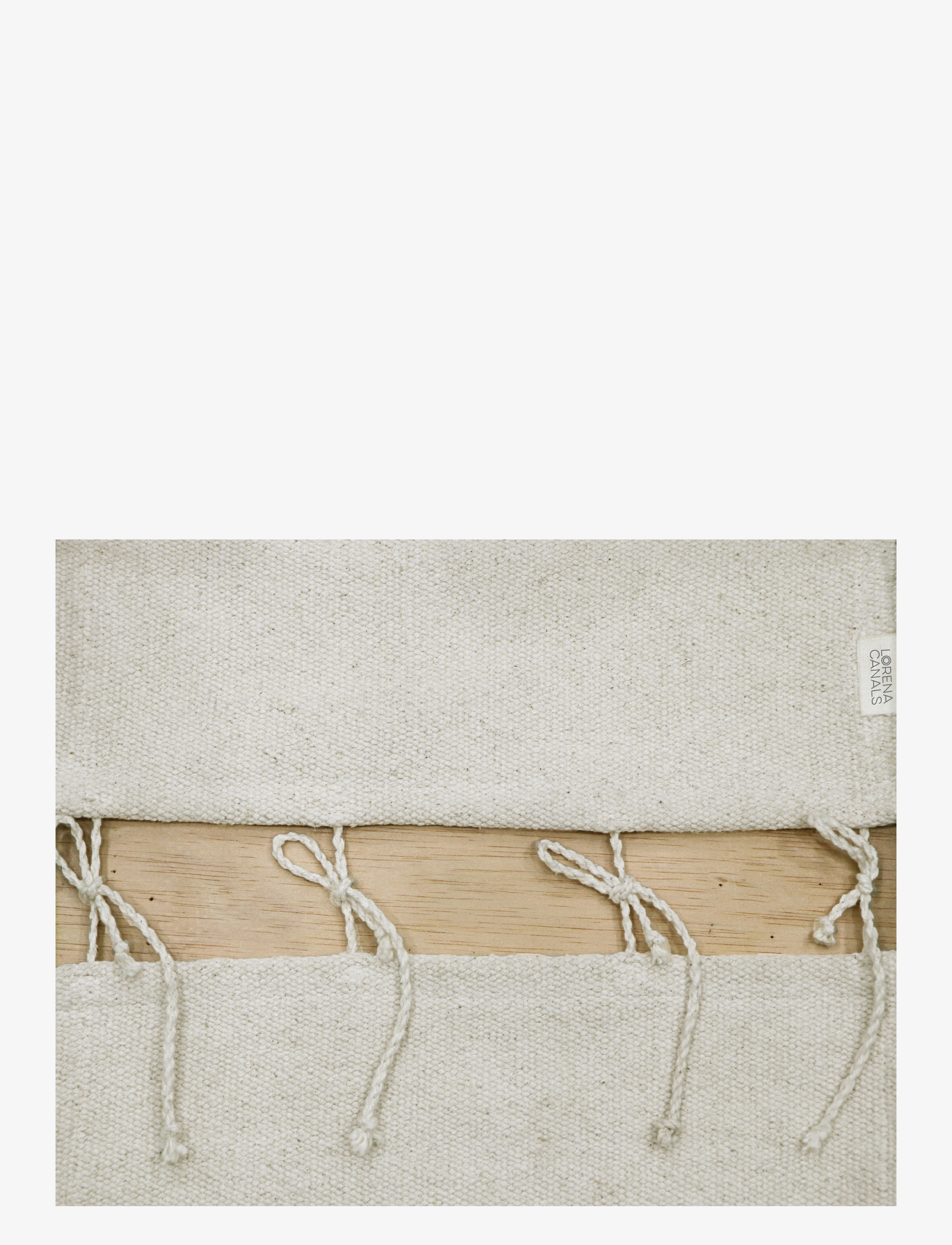 Lorena Canals - Kid's Chair ABC Canvas - laveste priser - natural, dark grey - 5