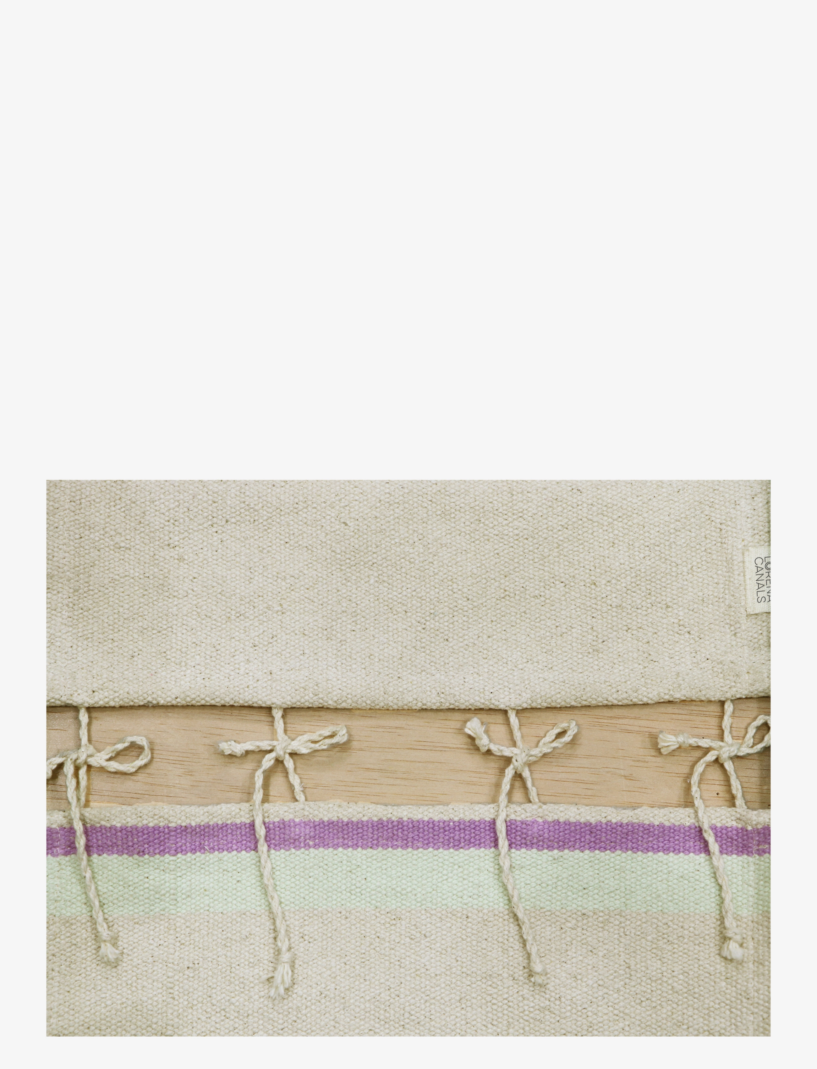 Lorena Canals - Kid's Chair Kaarol Canvas - laveste priser - natural, pink, yellow, green, turquoise, red, terracotta, aubergine, purple - 5