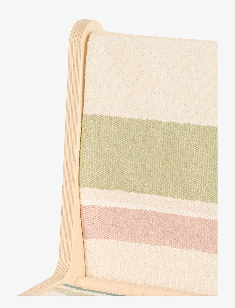Lorena Canals - Kid's Chair Kaarol Earth Canvas - stühle & hocker - natural, vintage nude, olive, honey, vintage blue, ivory - 2
