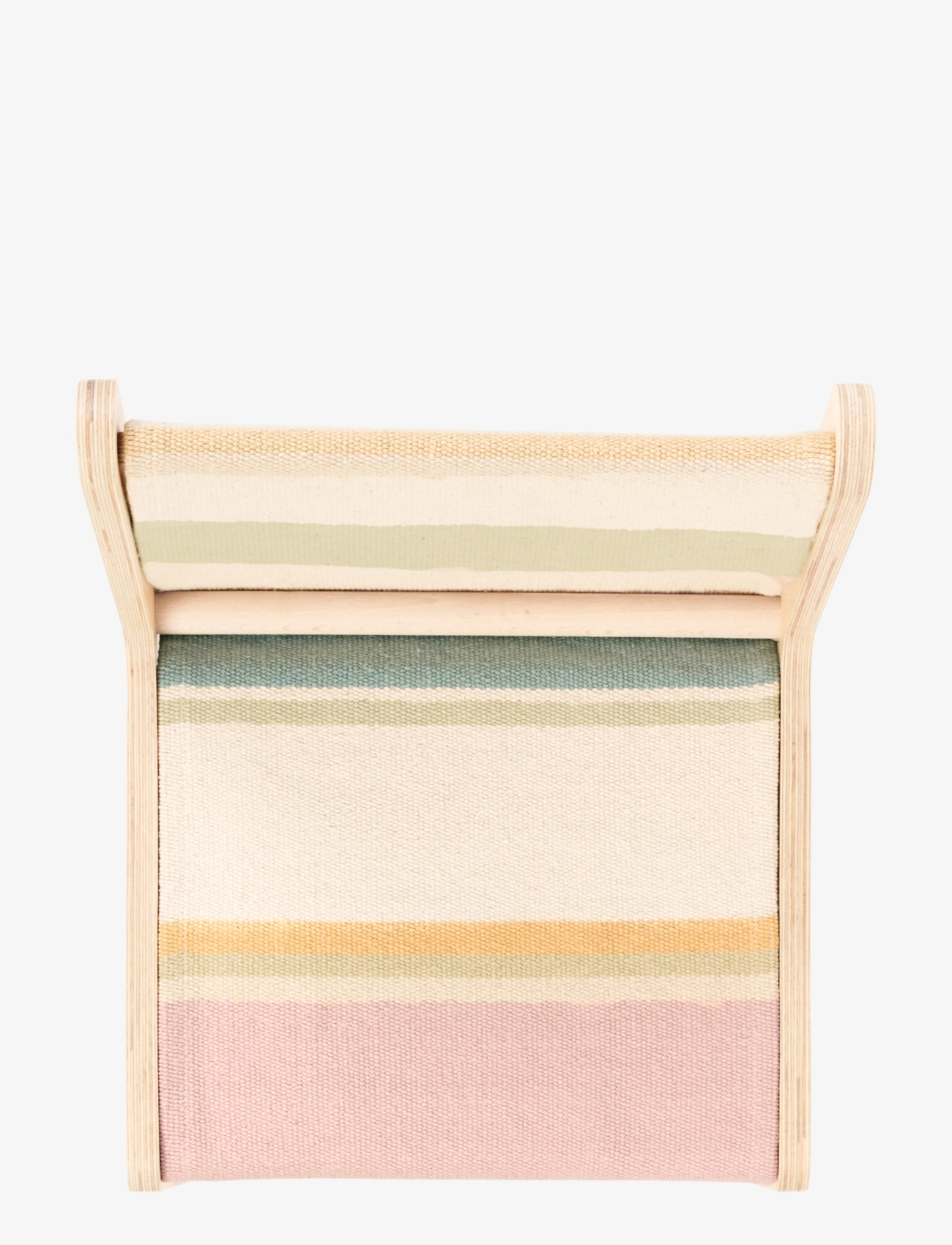 Lorena Canals - Kid's Chair Kaarol Earth Canvas - stühle & hocker - natural, vintage nude, olive, honey, vintage blue, ivory - 5