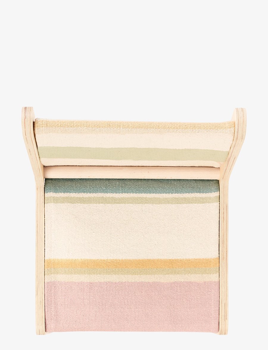 Lorena Canals - Kid's Chair Kaarol Earth Canvas - stühle & hocker - natural, vintage nude, olive, honey, vintage blue, ivory - 5