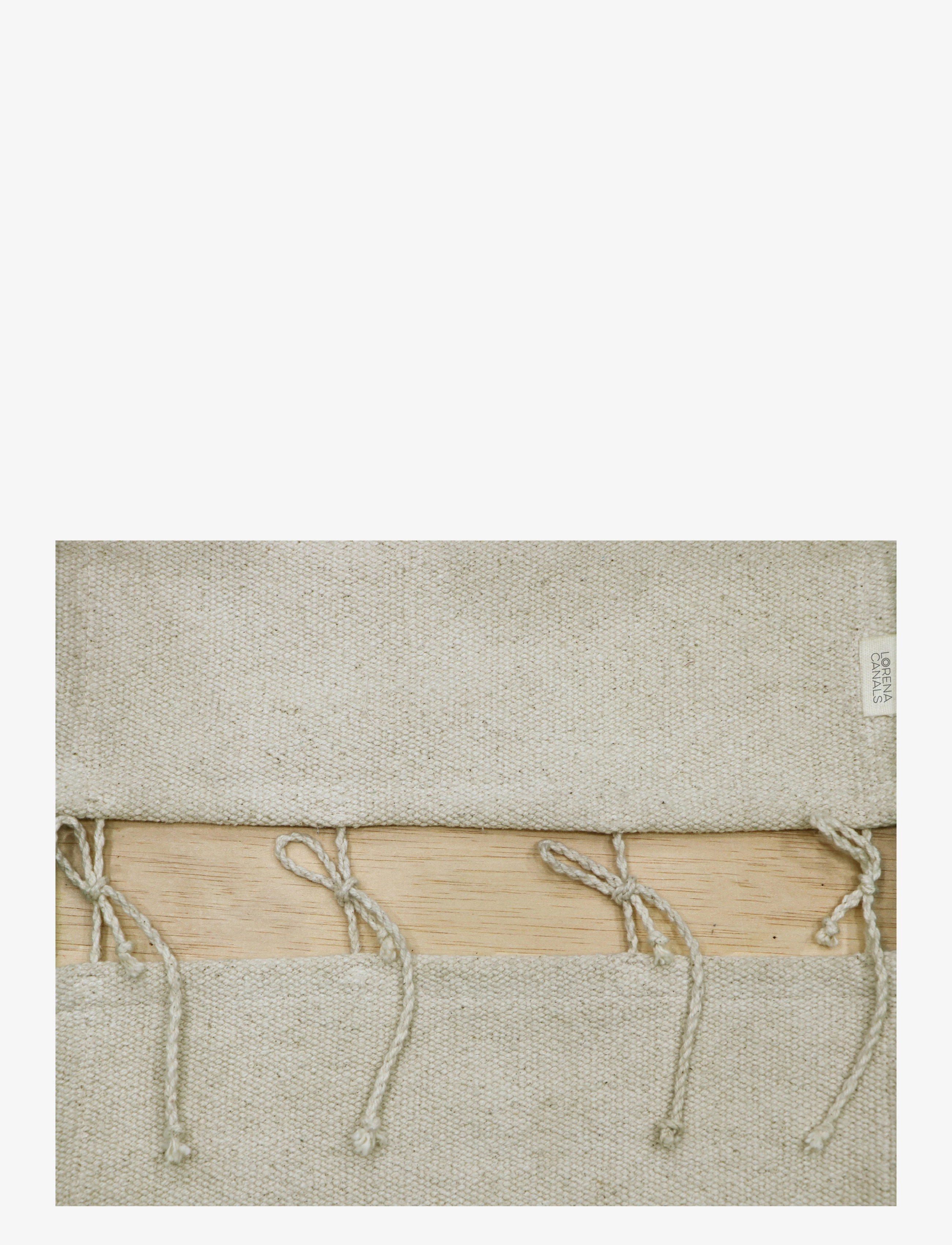 Lorena Canals - Kid's Chair Vintage Blue Canvas - die niedrigsten preise - natural, vintage blue - 5