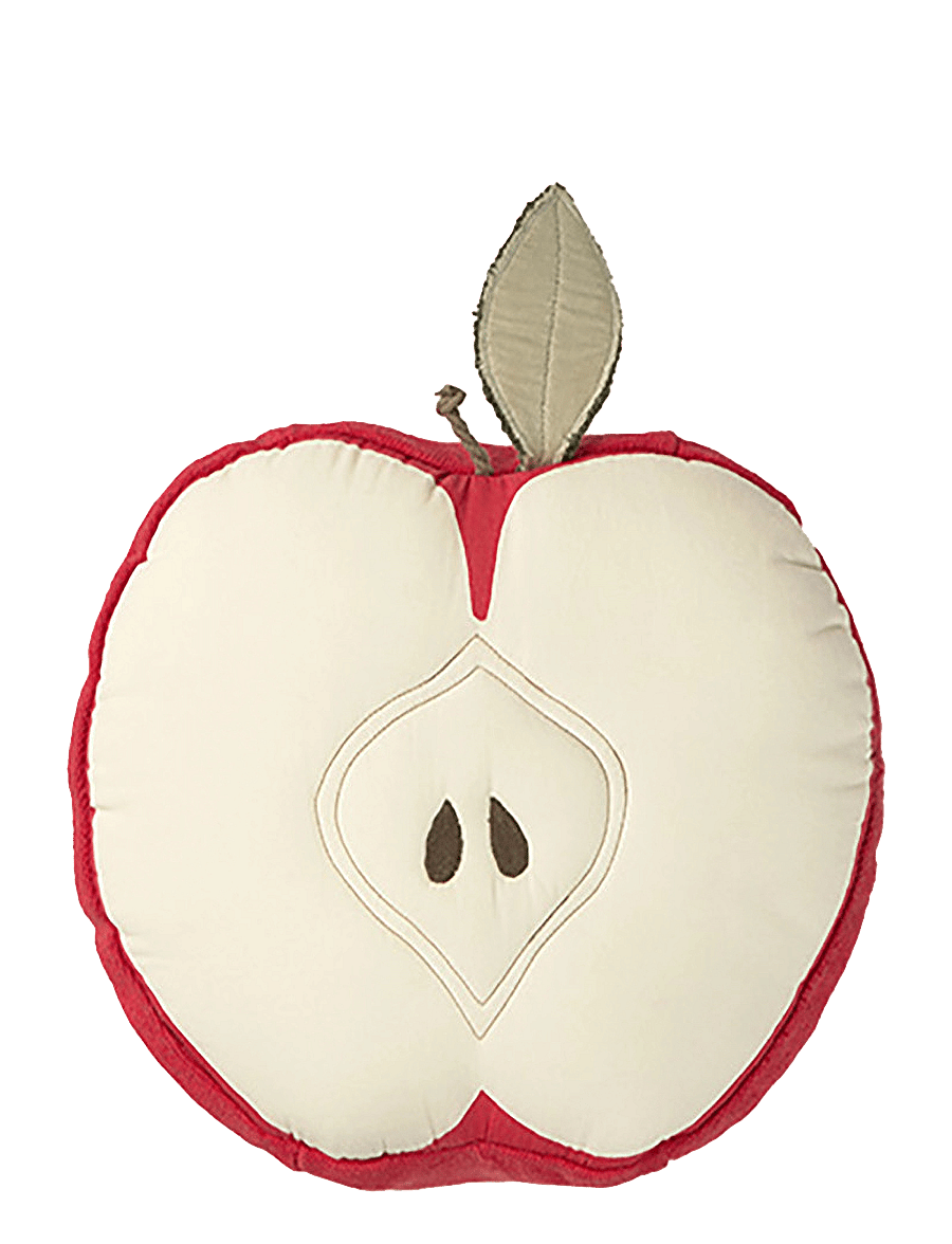 Lorena Canals - Cushion Apple - prydnadskuddar - natura, red, grey - 1