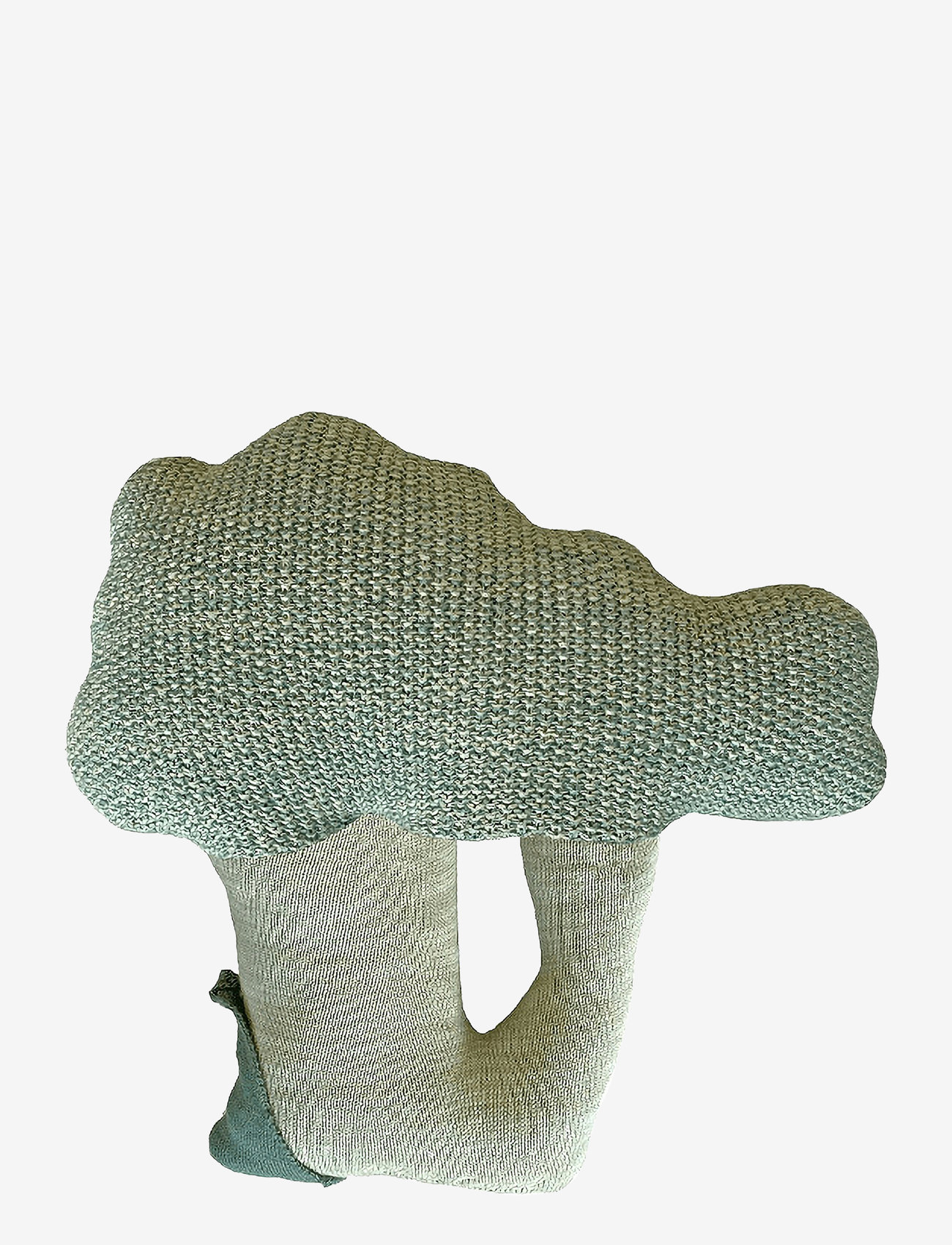 Lorena Canals - Knitted cushion Brucy the Broccoli - prydnadskuddar - dark green, light green - 0
