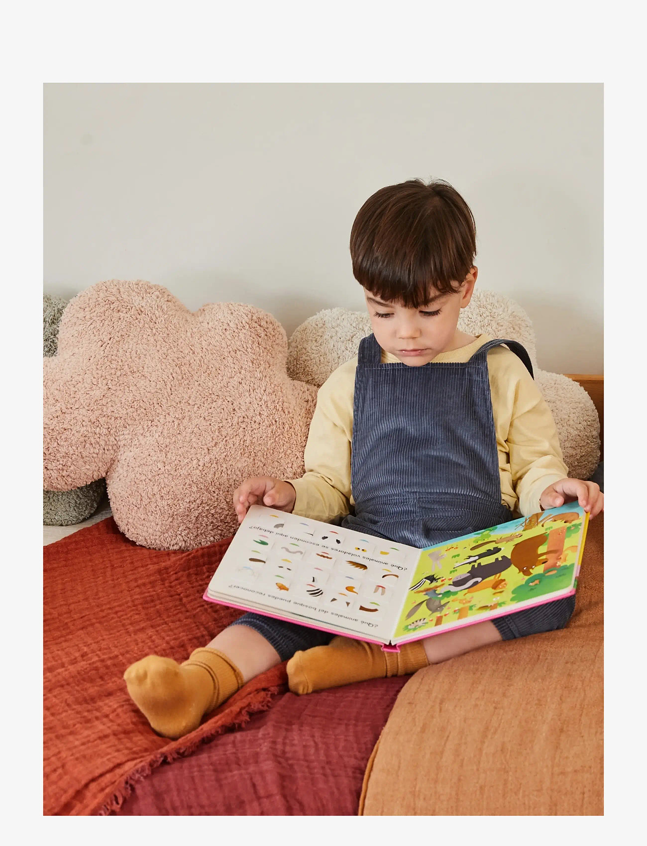 Lorena Canals - Floor cushion Clouds Rose - ilupadjad - rose - 2